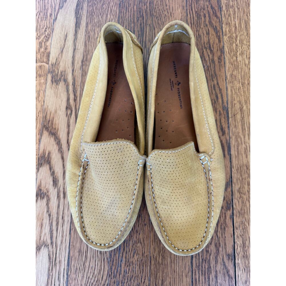 Mercanti Fiorentini Women's Yellow Loafers Size 10